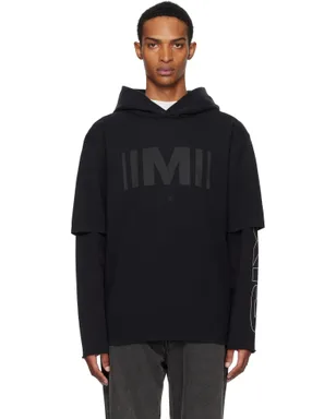 MM6 Maison Margiela プリント フーディ - サムネイル1