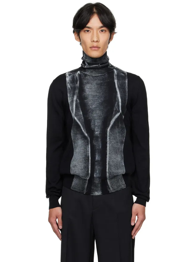MM6 Maison Margiela MM6 Maison Margiela Folded Printed 14ゲージ セーターの商品画像
