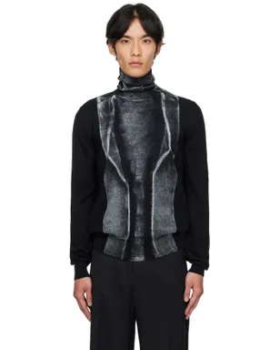 MM6 Maison Margiela Folded Printed 14ゲージ セーター - サムネイル1
