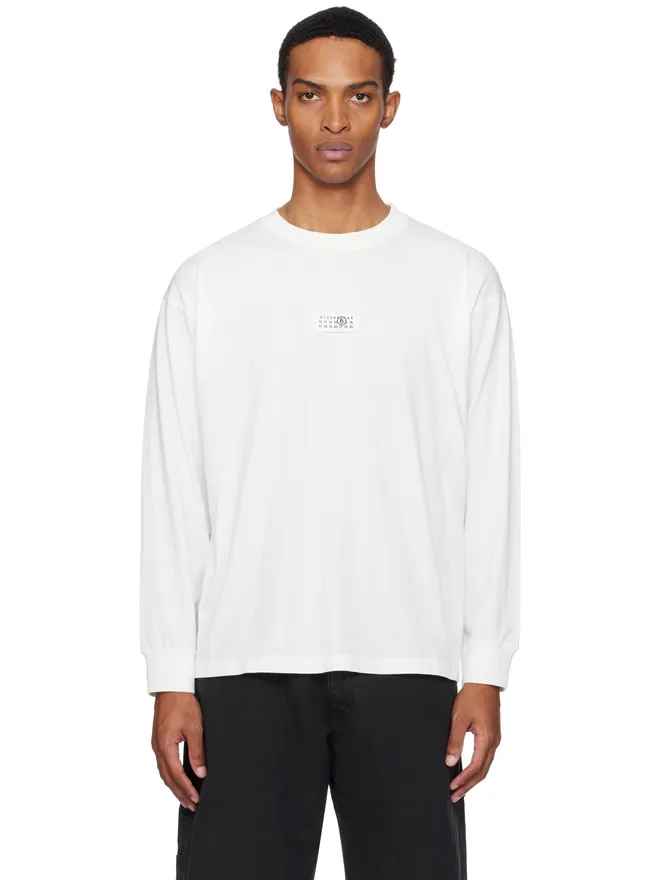 MM6 Maison Margiela MM6 Maison Margiela Numeric Signature 長袖Tシャツの商品画像