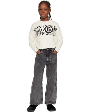 MM6 Maison Margiela キッズ｜ ウール セーター - サムネイル4
