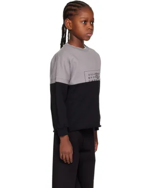 MM6 Maison Margiela キッズ｜ パネル スウェットシャツ - サムネイル2