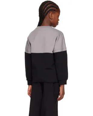 MM6 Maison Margiela キッズ｜ パネル スウェットシャツ - サムネイル3
