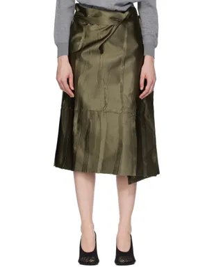 MARIE ADAM-LEENAERDT Apron Flat ミディアムスカート - サムネイル1