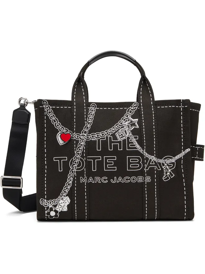 Marc Jacobs Marc Jacobs 'The Trompe L'Oeil Charm Canvas Medium' トートバッグの商品画像