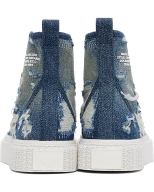 Marc Jacobs 'The Rip And Repair' デニム ハイカットスニーカー - サムネイル2
