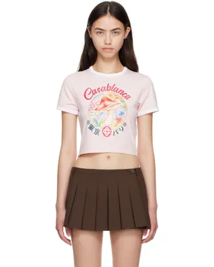 Casablanca Mushroom Emblem Tシャツ - サムネイル1