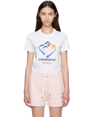 Casablanca 'Casablanca' Montagne Sportif Tシャツ - サムネイル1
