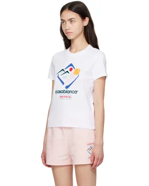 Casablanca 'Casablanca' Montagne Sportif Tシャツ - サムネイル4