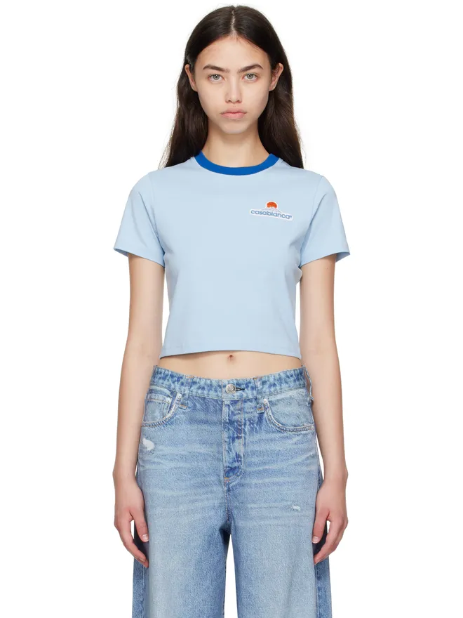 Casablanca Casablanca Montagne クロップド Tシャツの商品画像