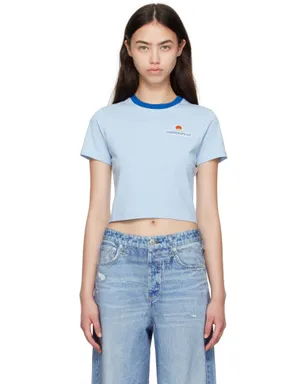 Casablanca Montagne クロップド Tシャツ - サムネイル1
