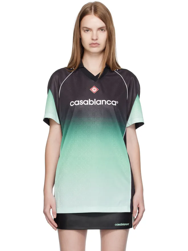 Casablanca Casablanca Gradient Monogram Jacquard Football トップスの商品画像