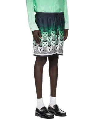 Casablanca Gradient Monogram シルク ショートパンツ - サムネイル2