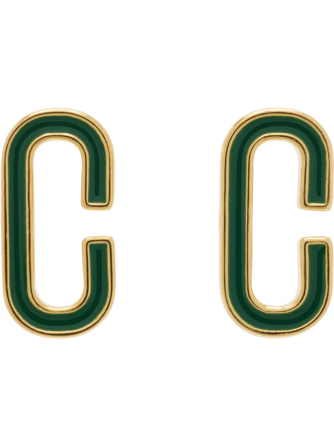 Casablanca Casablanca 'C' Link ピアスの商品画像