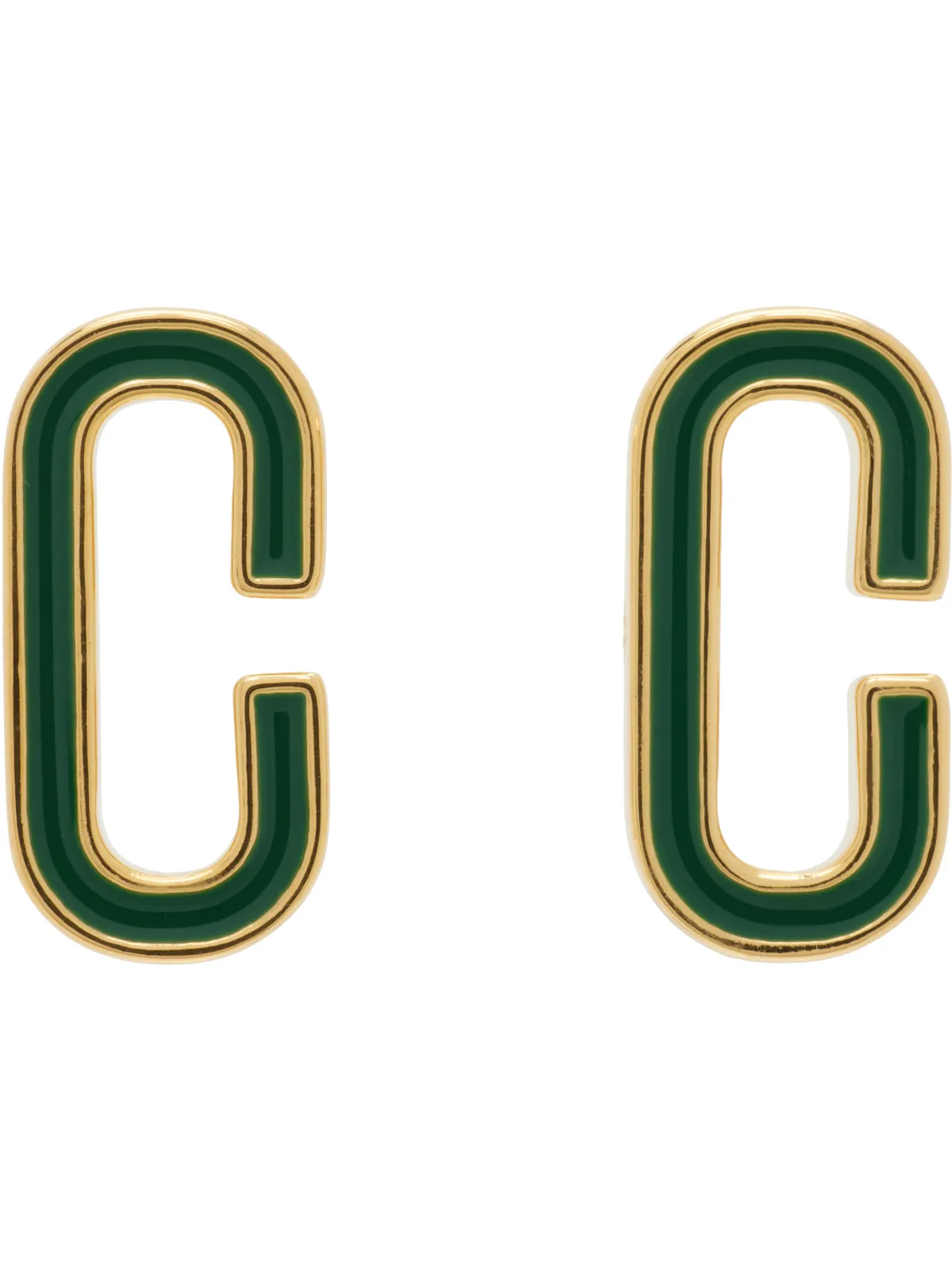 Casablanca 'C' Link ピアス - 画像1