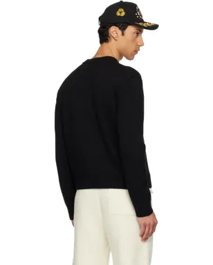 Casablanca Character Intarsia クルーネックセーター - サムネイル3