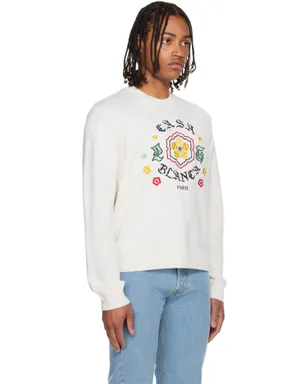 Casablanca Emblem Merino Knit クルーネック セーター - サムネイル2