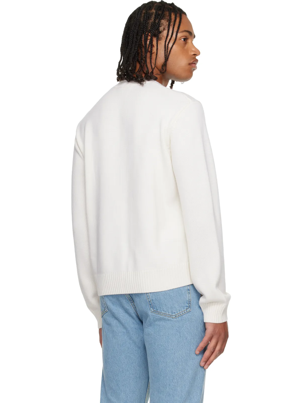 Casablanca Emblem Merino Knit クルーネック セーター - 画像3
