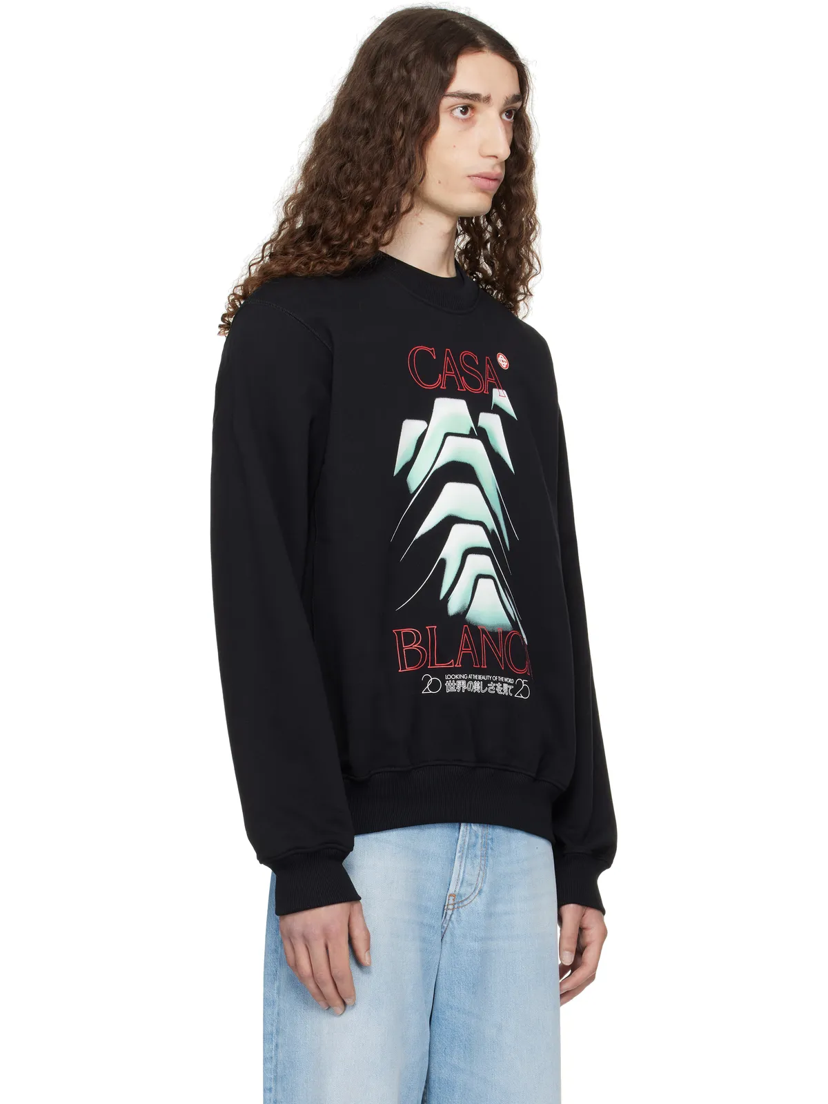 Casablanca Frosty Mountain Printed スウェットシャツ - 画像2