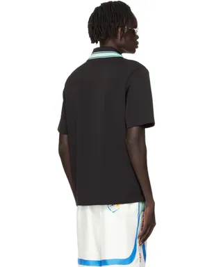 Casablanca Double V-Neck 半袖ポロシャツ - サムネイル3