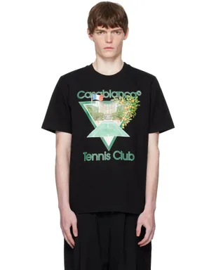 Casablanca 'Tennis Club' Icon 半袖Tシャツ - サムネイル1