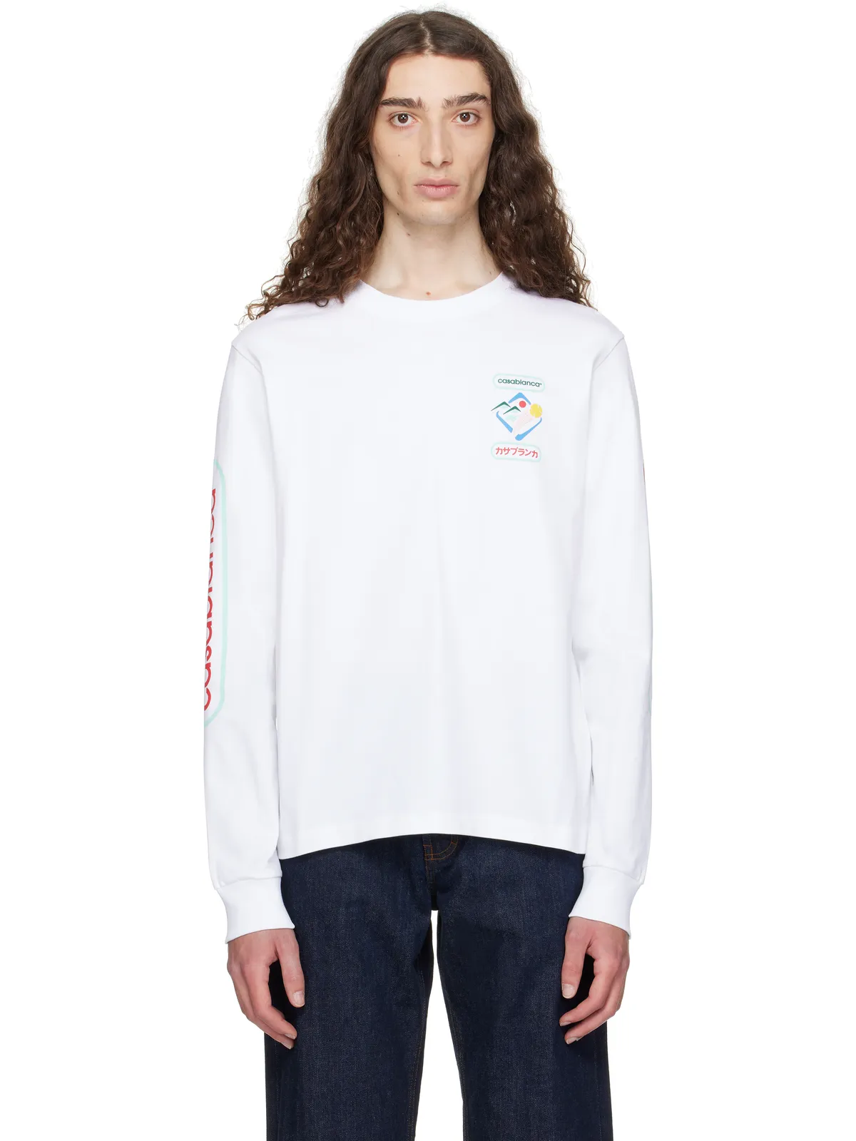 Casablanca Fuji Dream 長袖Tシャツ - 画像1