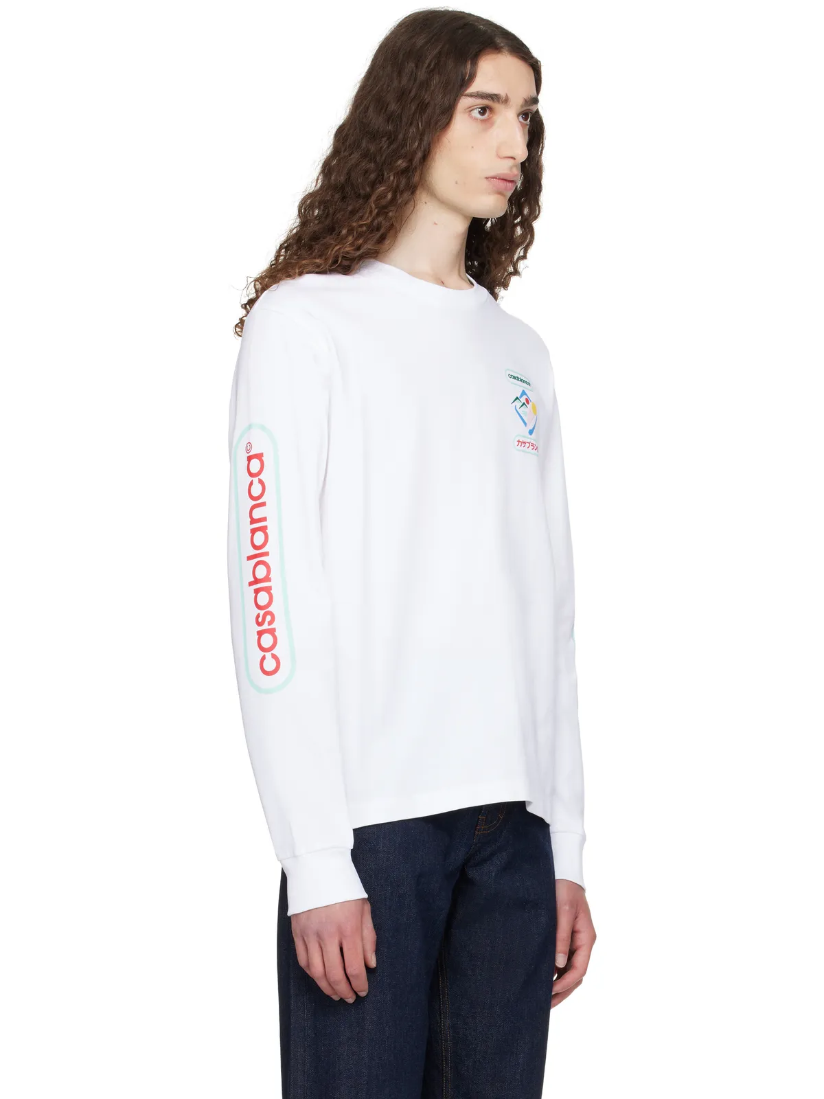 Casablanca Fuji Dream 長袖Tシャツ - 画像2