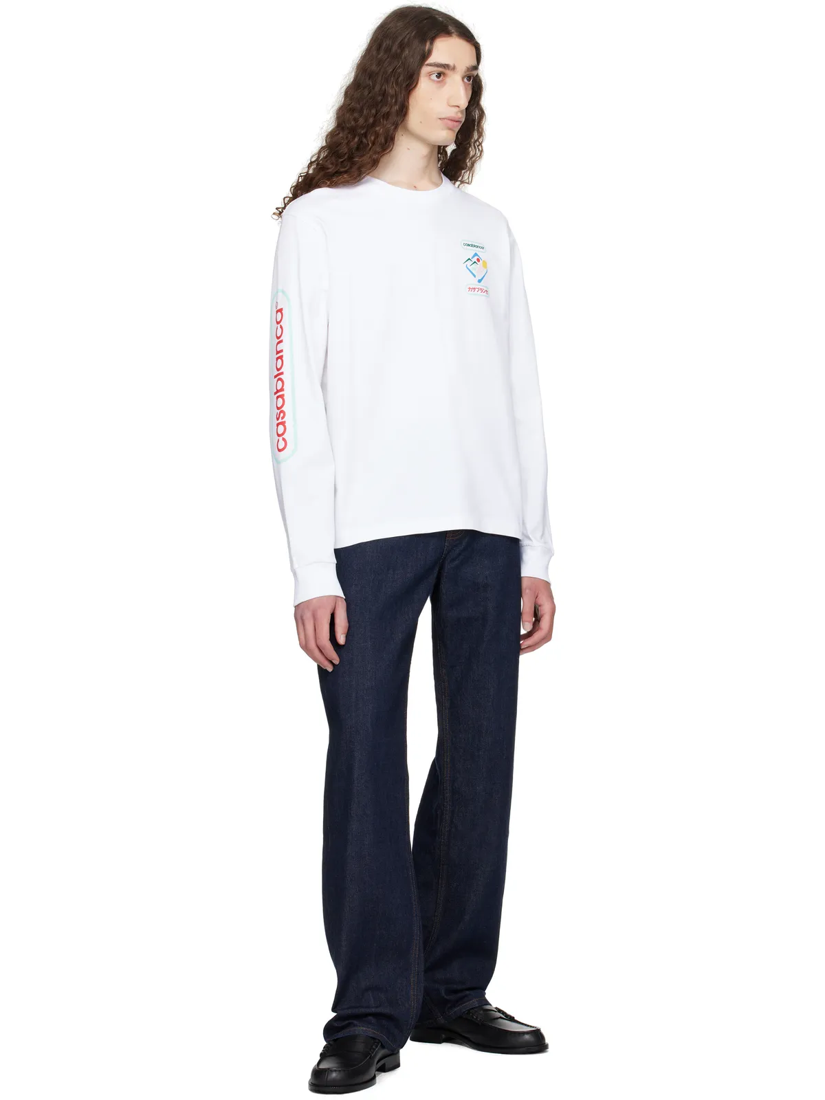 Casablanca Fuji Dream 長袖Tシャツ - 画像4