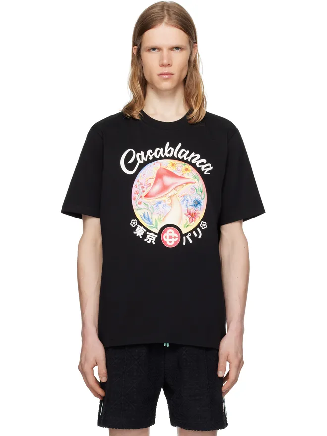 Casablanca Casablanca Mushroom Emblem Tシャツの商品画像