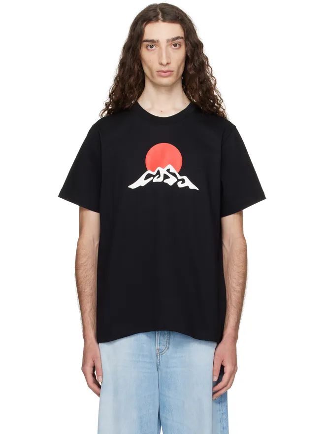 Casablanca Casablanca Montagne Snow プリントTシャツの商品画像