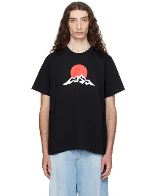 Casablanca Montagne Snow プリントTシャツ - サムネイル1