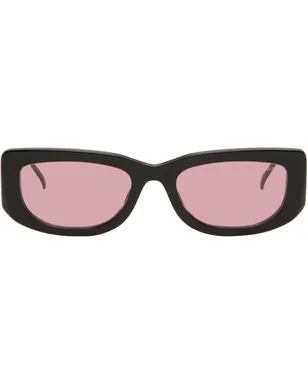 Prada Eyewear スクエア アセテート メタル ロゴ サングラス - サムネイル1
