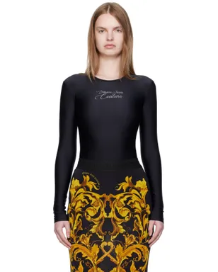 Versace Jeans Couture ロゴ ボディスーツ - サムネイル1