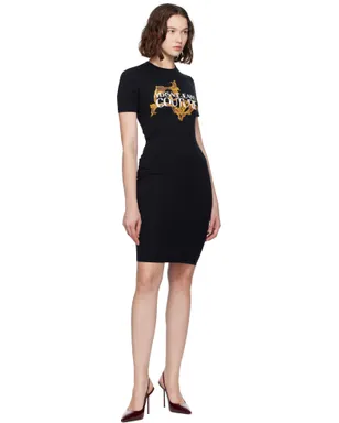 Versace Jeans Couture Vestiti ストレッチジャージ ミニワンピース - サムネイル4