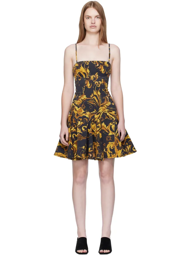 Versace Jeans Couture Versace Jeans Couture ポーセリン バロッコ ミニワンピースの商品画像