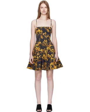 Versace Jeans Couture ポーセリン バロッコ ミニワンピース - サムネイル1
