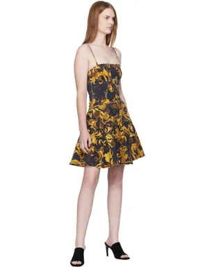 Versace Jeans Couture ポーセリン バロッコ ミニワンピース - サムネイル4