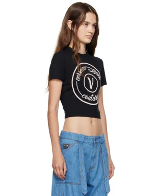 Versace Jeans Couture レターVエンブレム スリムフィット Tシャツ - サムネイル2