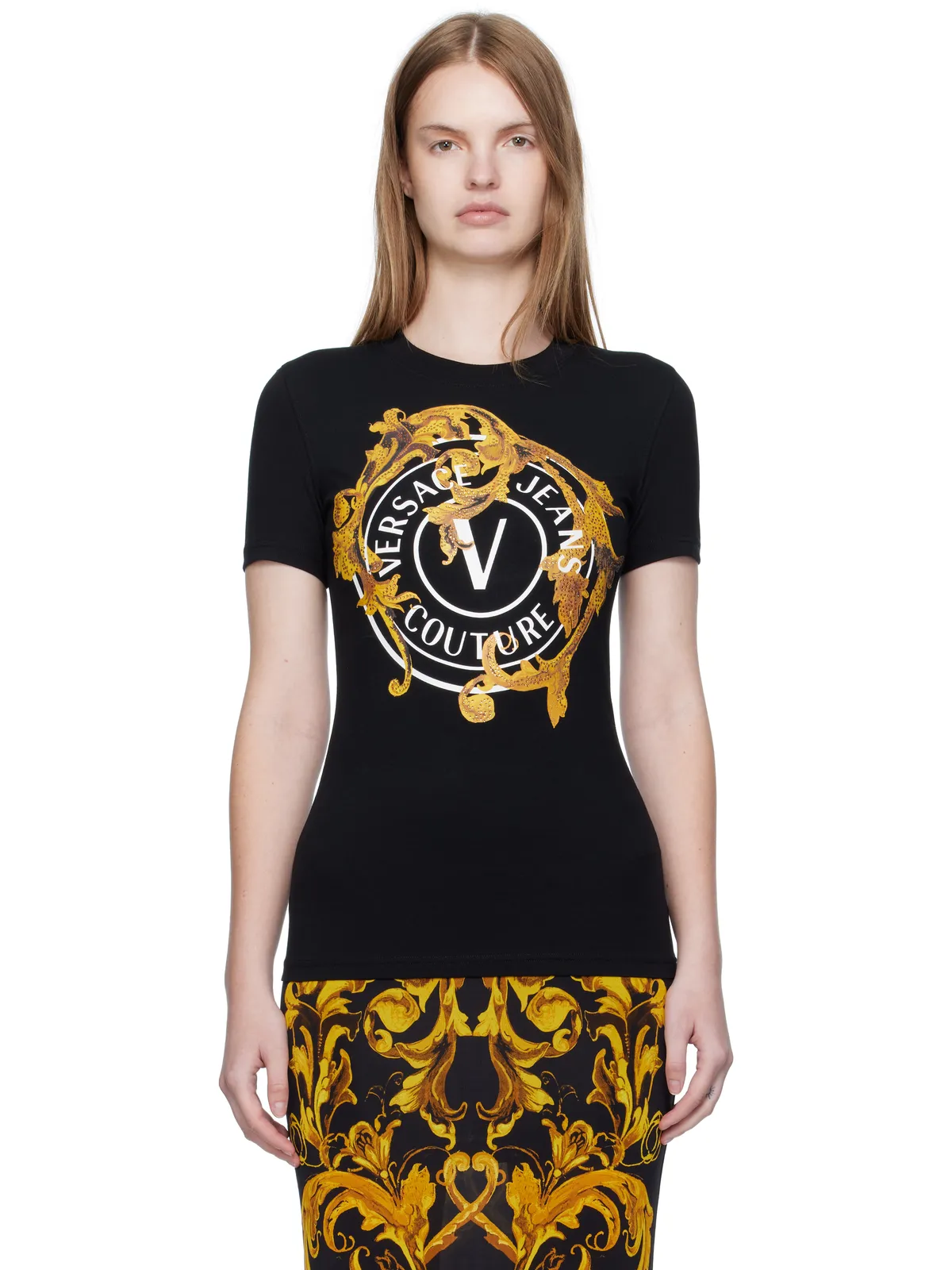 Versace Jeans Couture プリントTシャツ - 画像1