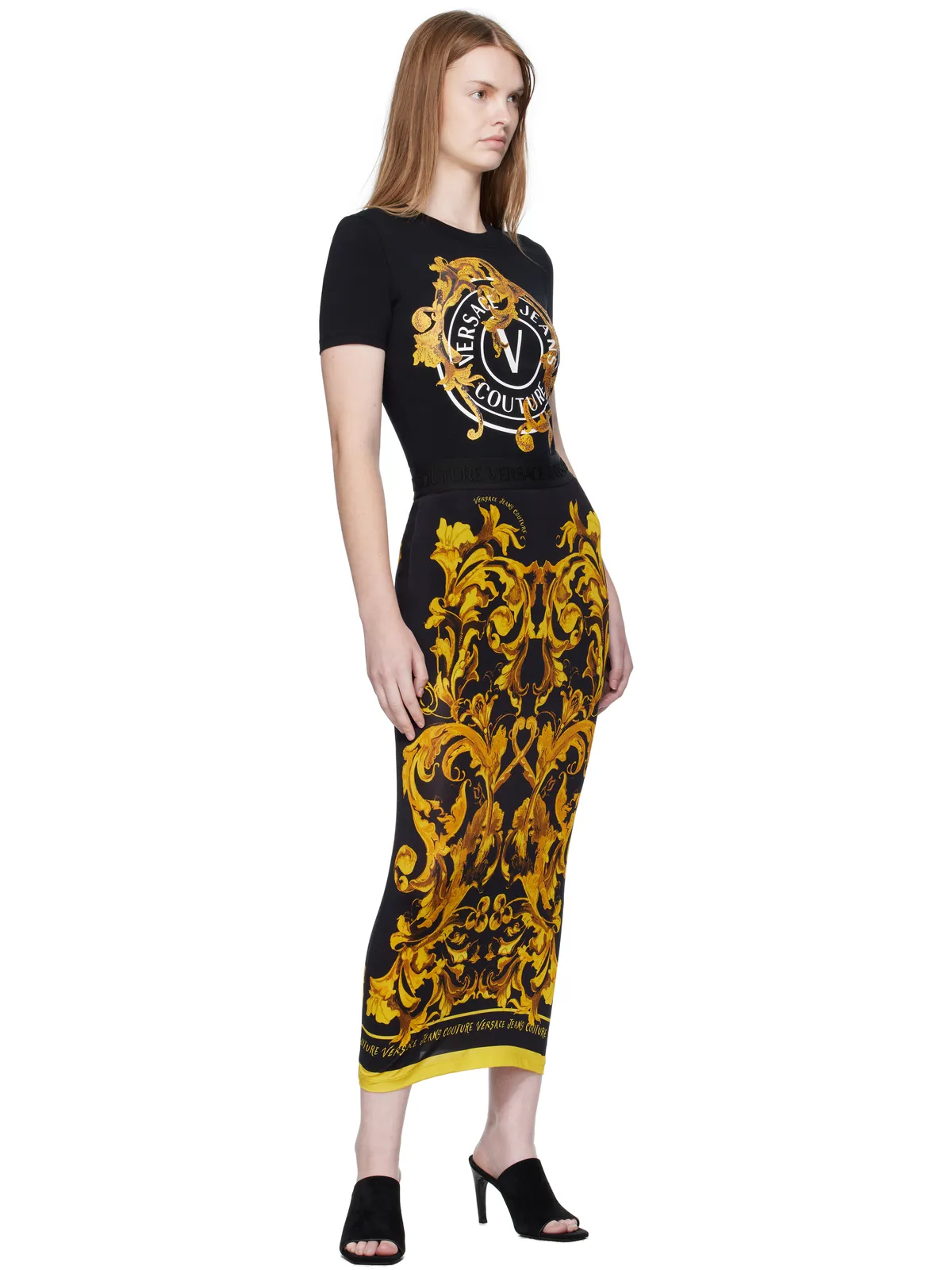 Versace Jeans Couture プリントTシャツ - 画像4