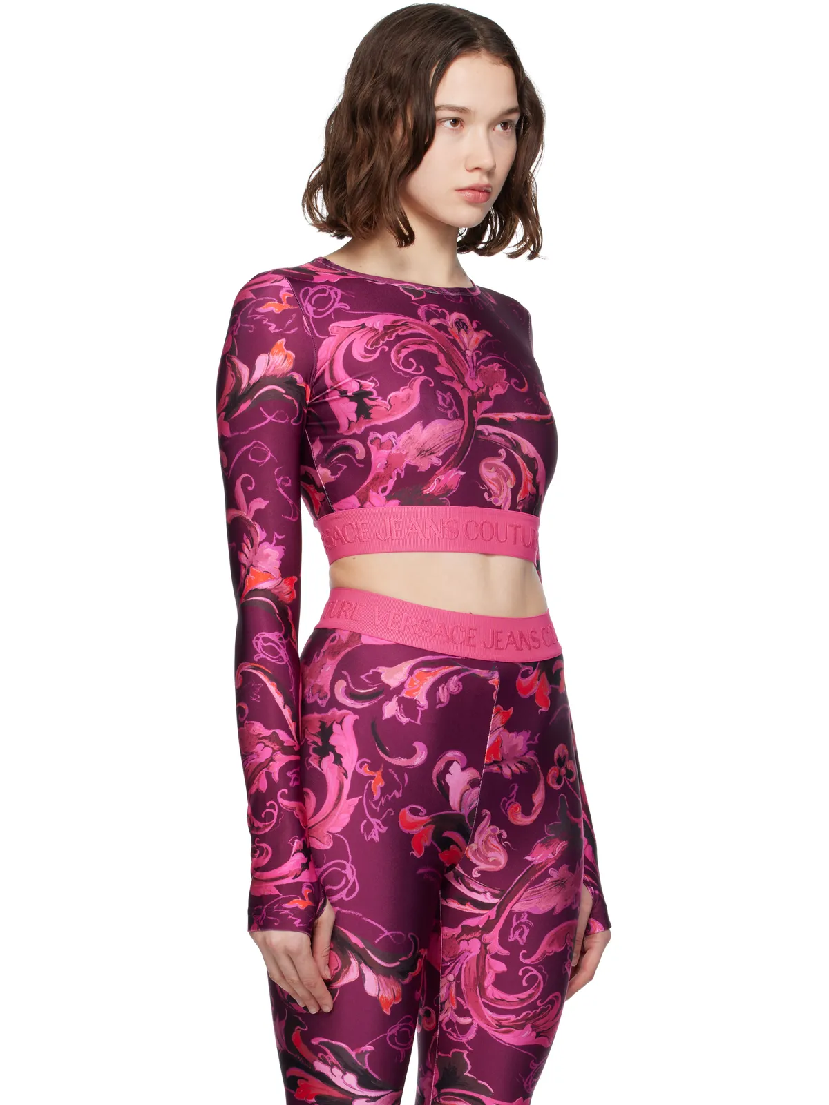 Versace Jeans Couture Lycra バロッコ Tシャツ - 画像2