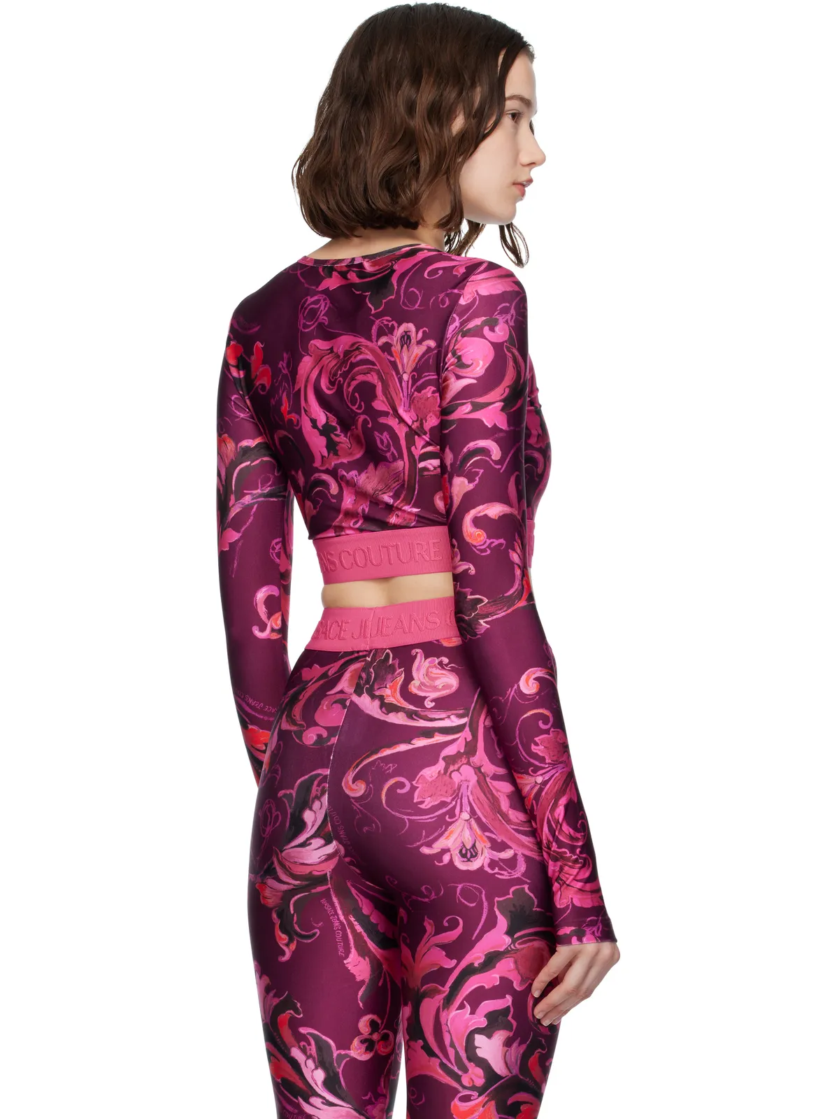 Versace Jeans Couture Lycra バロッコ Tシャツ - 画像3