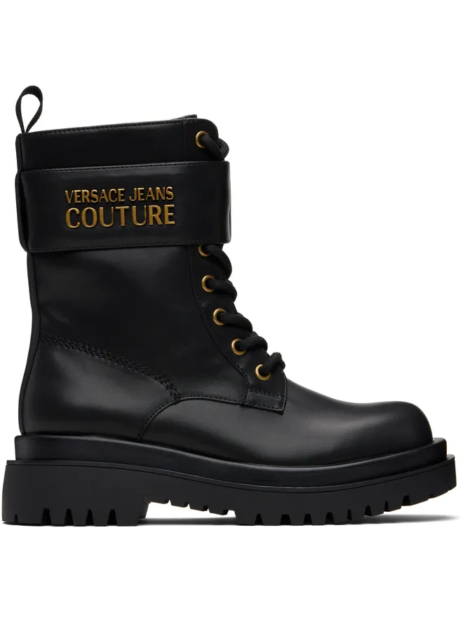 Versace Jeans Couture Versace Jeans Couture ロゴ ハードウェア ブーツの商品画像
