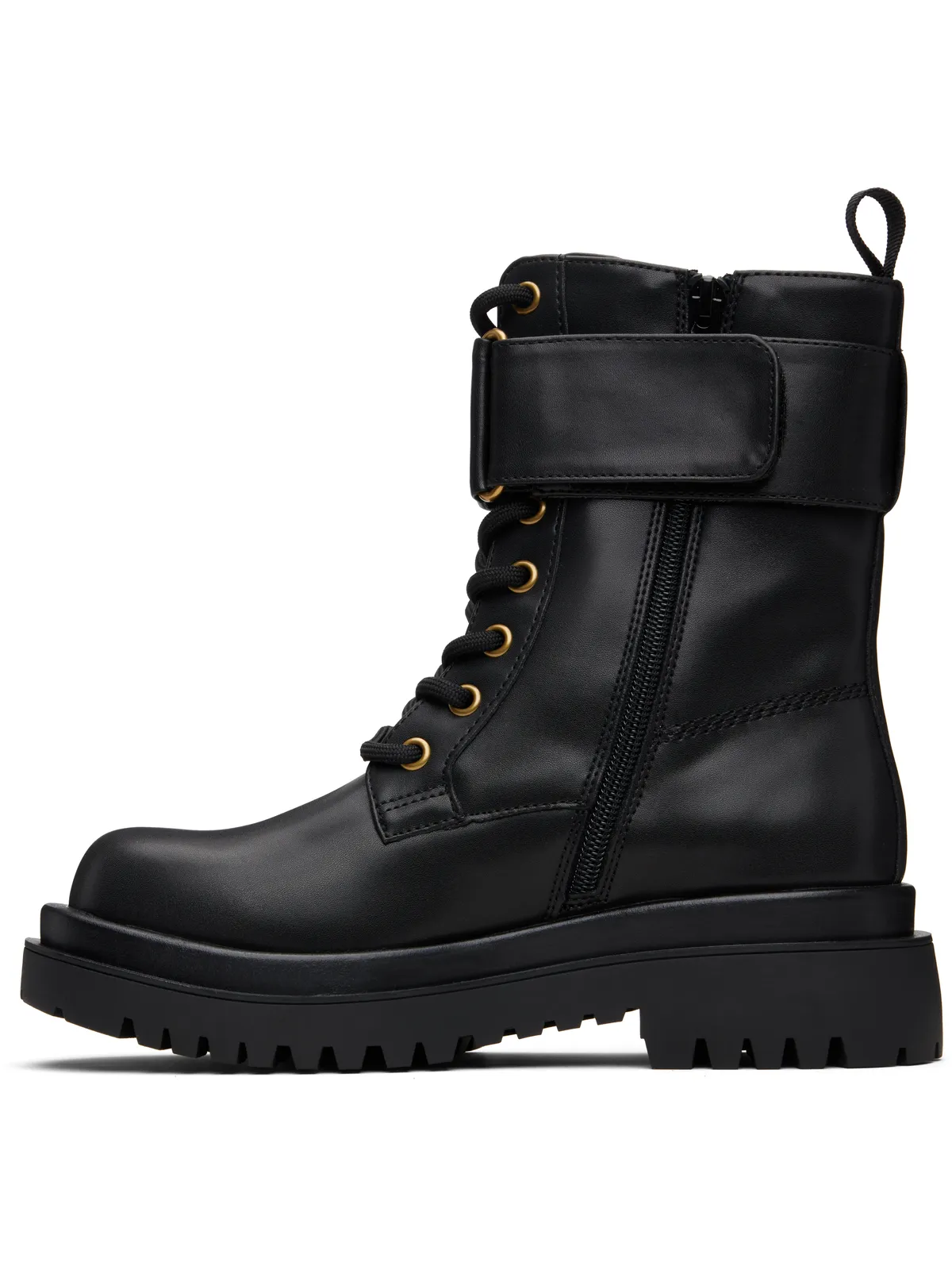Versace Jeans Couture ロゴ ハードウェア ブーツ - 画像3