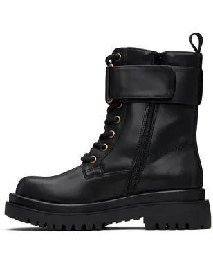 Versace Jeans Couture ロゴ ハードウェア ブーツ - サムネイル3
