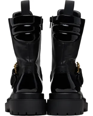 Versace Jeans Couture ピンバックル ブーツ - サムネイル2