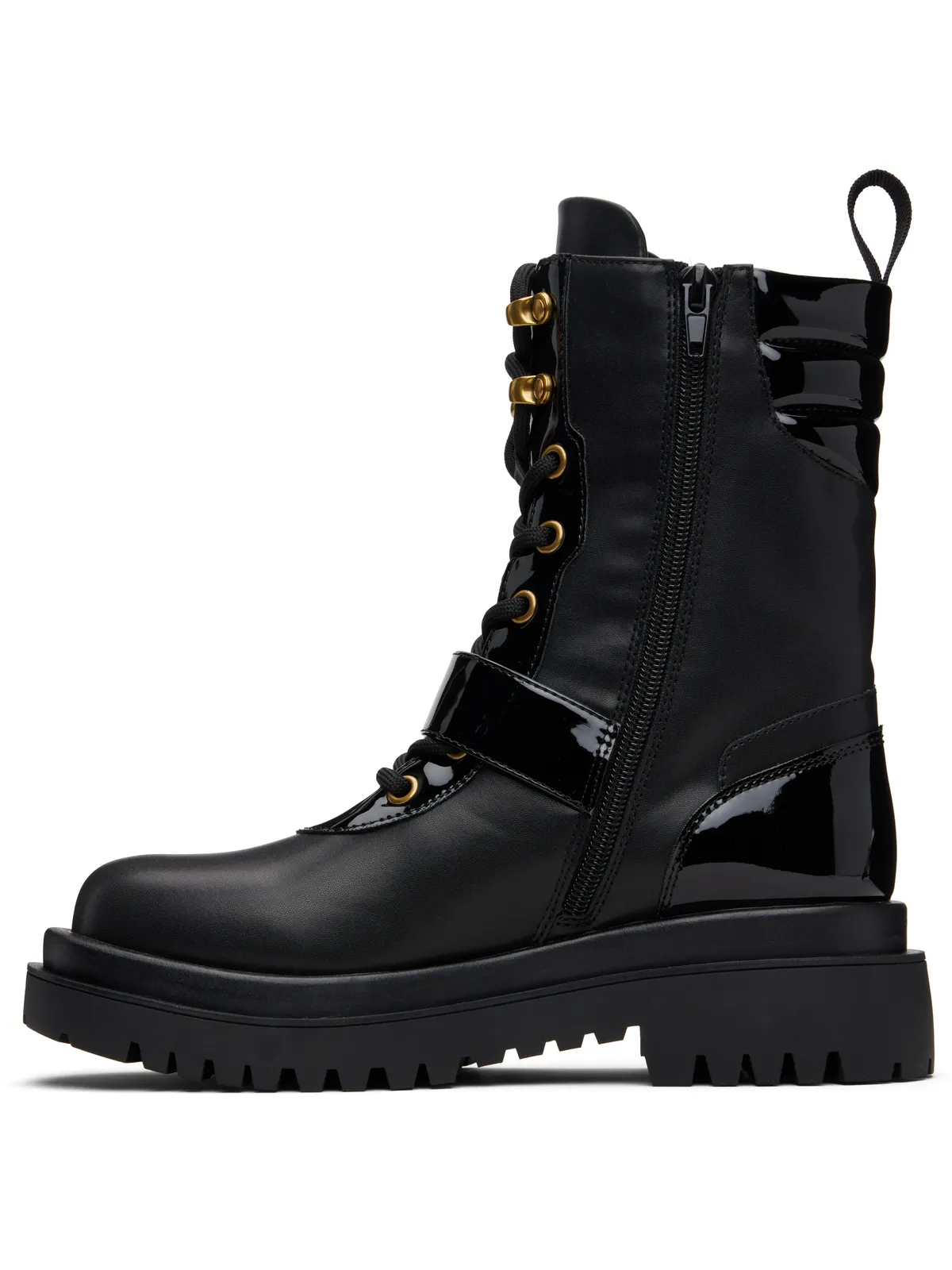 Versace Jeans Couture ピンバックル ブーツ - 画像3