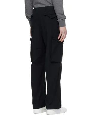Polo Ralph Lauren ブラック コットンリップストップ カーゴパンツ - サムネイル3