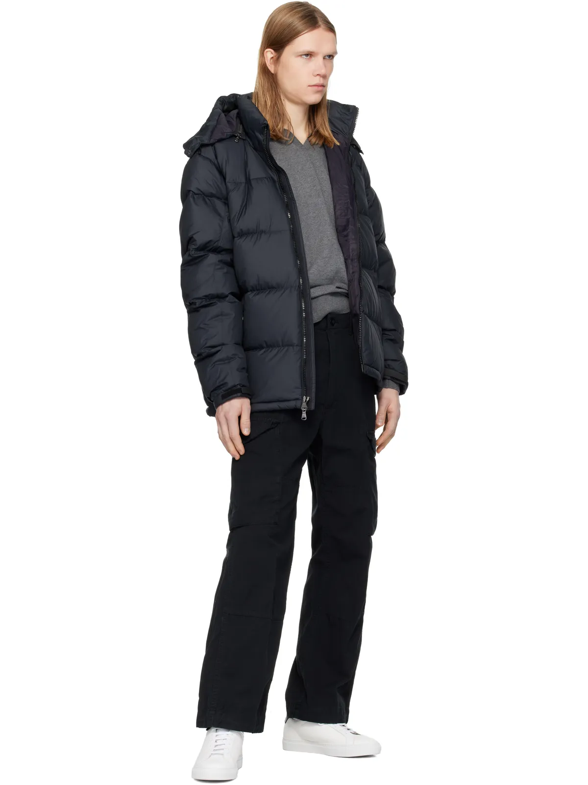 Polo Ralph Lauren ブラック コットンリップストップ カーゴパンツ - 画像4