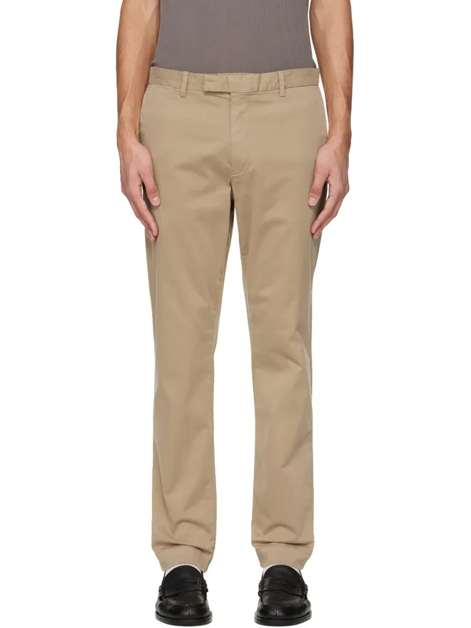 Polo Ralph Lauren Polo Ralph Lauren Jarrett スリムフィット サティーン トラウザーズの商品画像